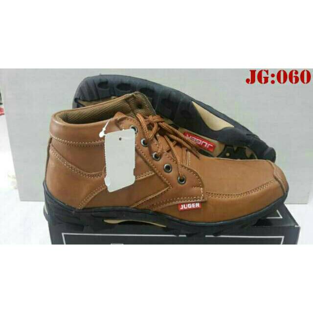 Sepatu kulit juger asli original