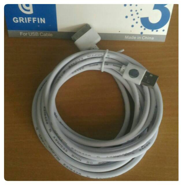 CABEL DATA SAMSUNG GALAXY TAB 2,7,10 in GRIFFING PANJANG 3M ORIGINAL FC