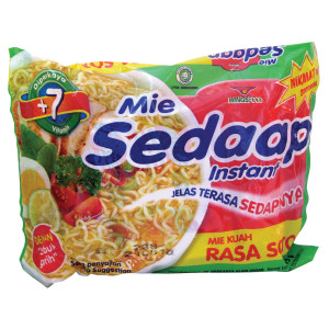 

5 Bungkus Mie Instan Sedaap Mie Rasa Soto 75g