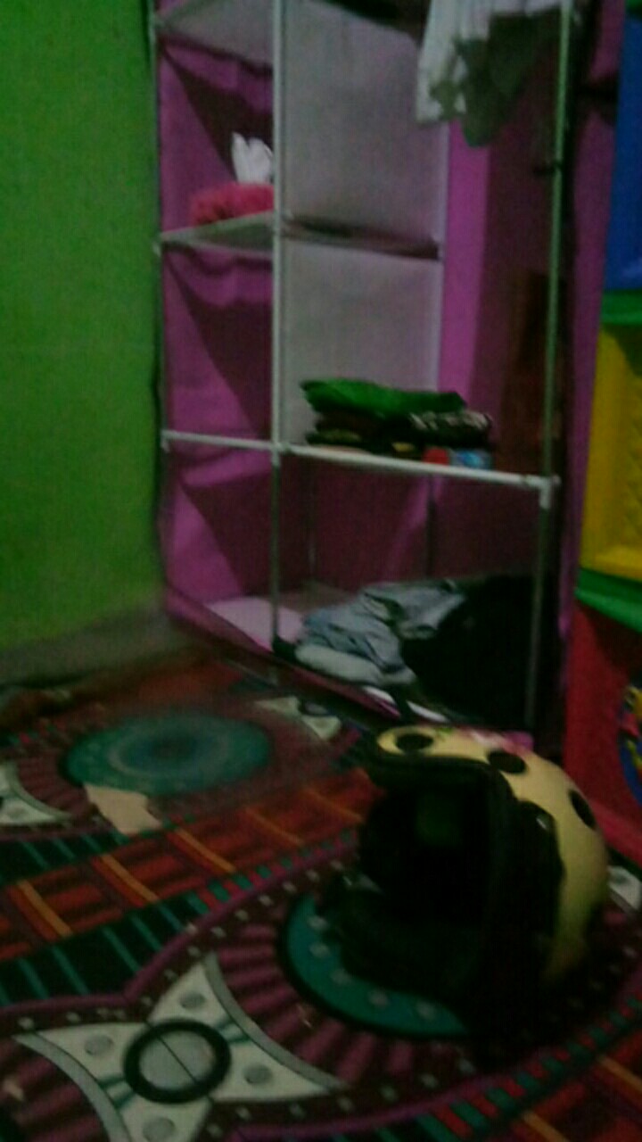 Lemari Pakaian 2 Sisi Portable Serbaguna