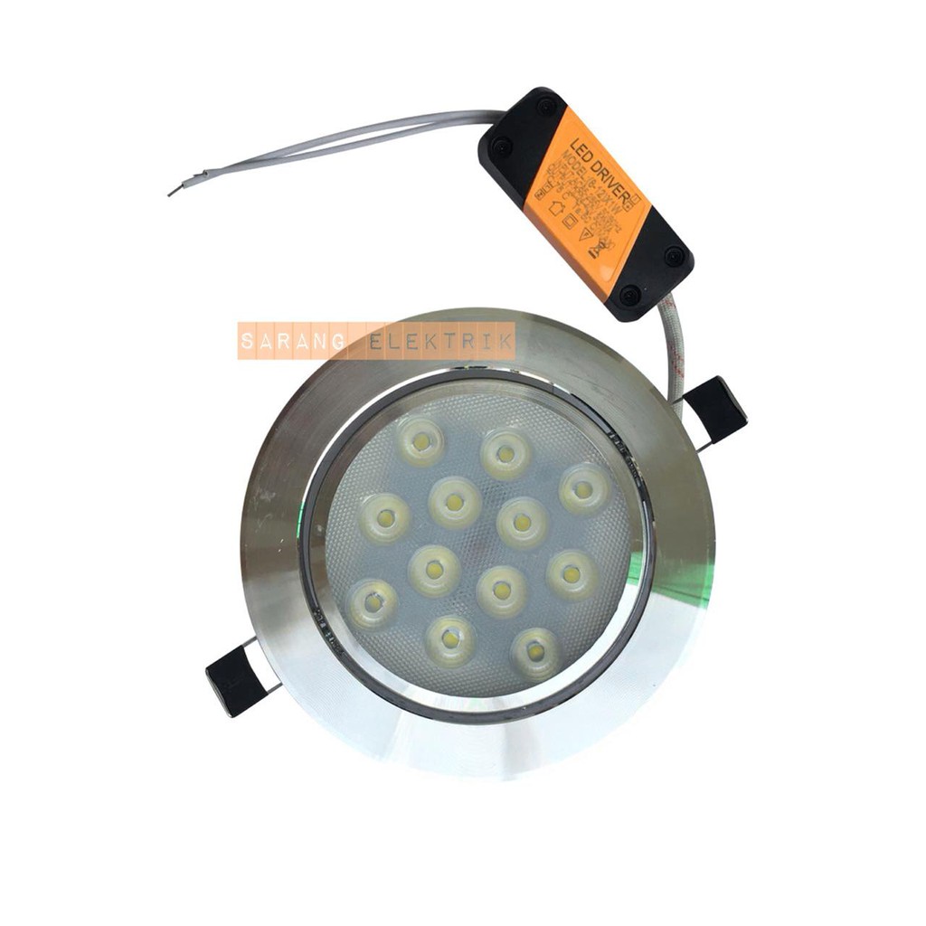 Seinz Lampu Downlight Lampu Plafon 12W 12Mata