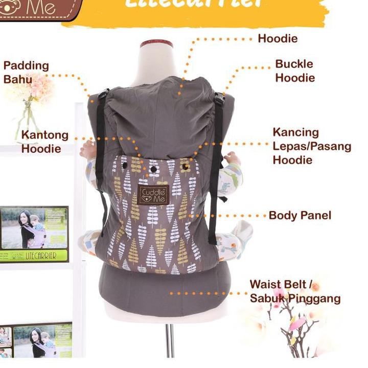 Telah Hadir.. Gendongan Bayi Cuddleme Lite Carrier SSC Gendongan M SHAPE Gendongan Ergonomis Cuddle 