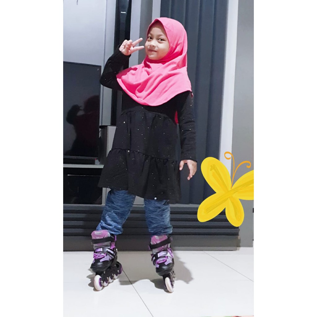 Tunik Basic Afrakids Blink Blink Kode AT001-Hitam, AT002-Navy, AT003-Abu, AT004-Toska, AT005-Dongker