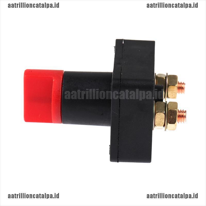 【good】100A Battery Master Disconnect Rotary Cut Off Isolator Kill Switch Car V