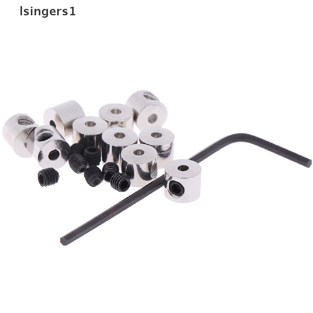(lsingers1) 10pcs / Set Pin holder Kunci Pas Bahan Kuningan Panjang 7mm