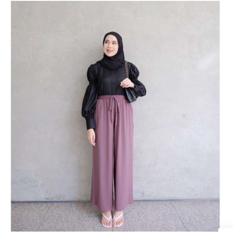 AZKYA KULOT RIBON PANTS PREMIUM CELANA KULOT