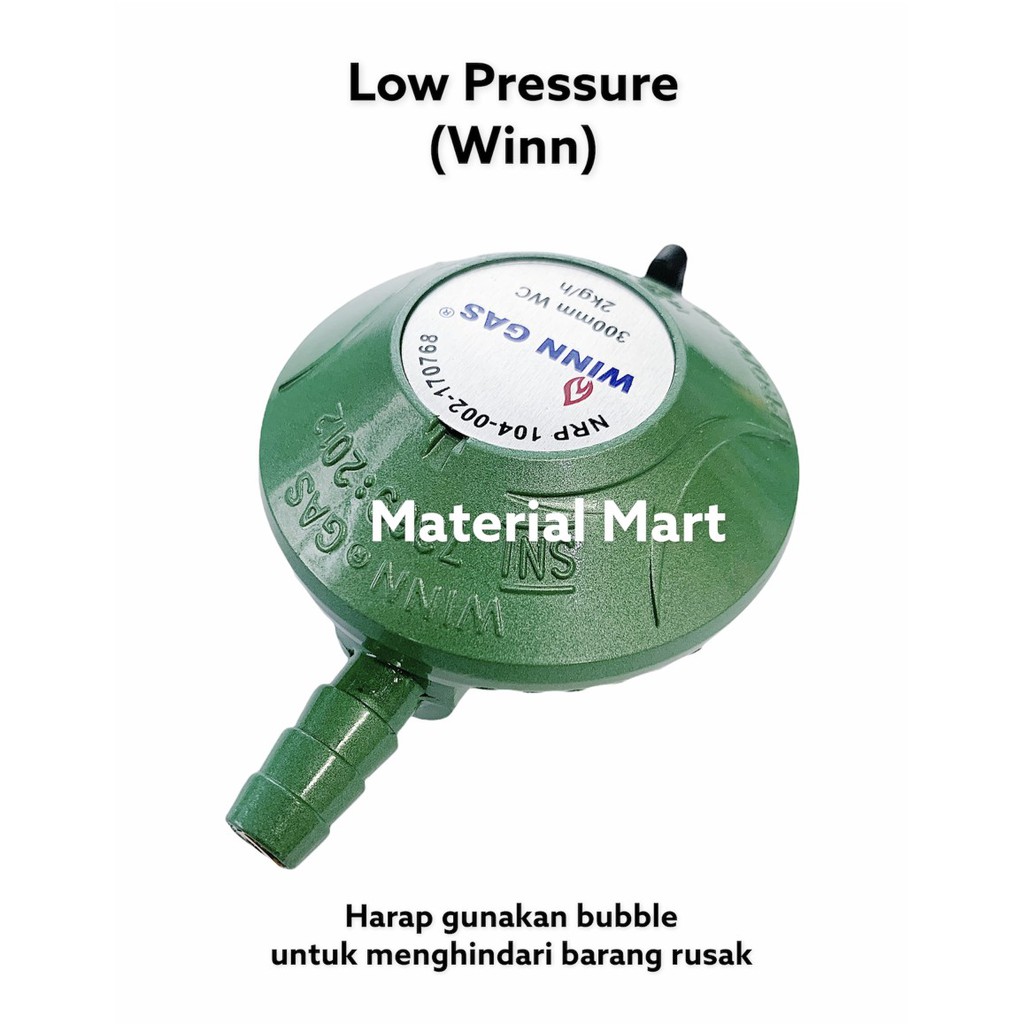 Regulator Low Pressure | Kepala Gas Tekanan Rendah | Kosangas Meter | Material Mart