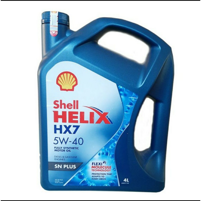 Shell Helix HX 7 5W40 4 liter