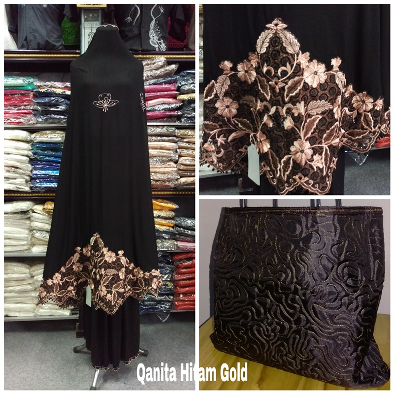 Mukena Katun Qanita Putih Premium