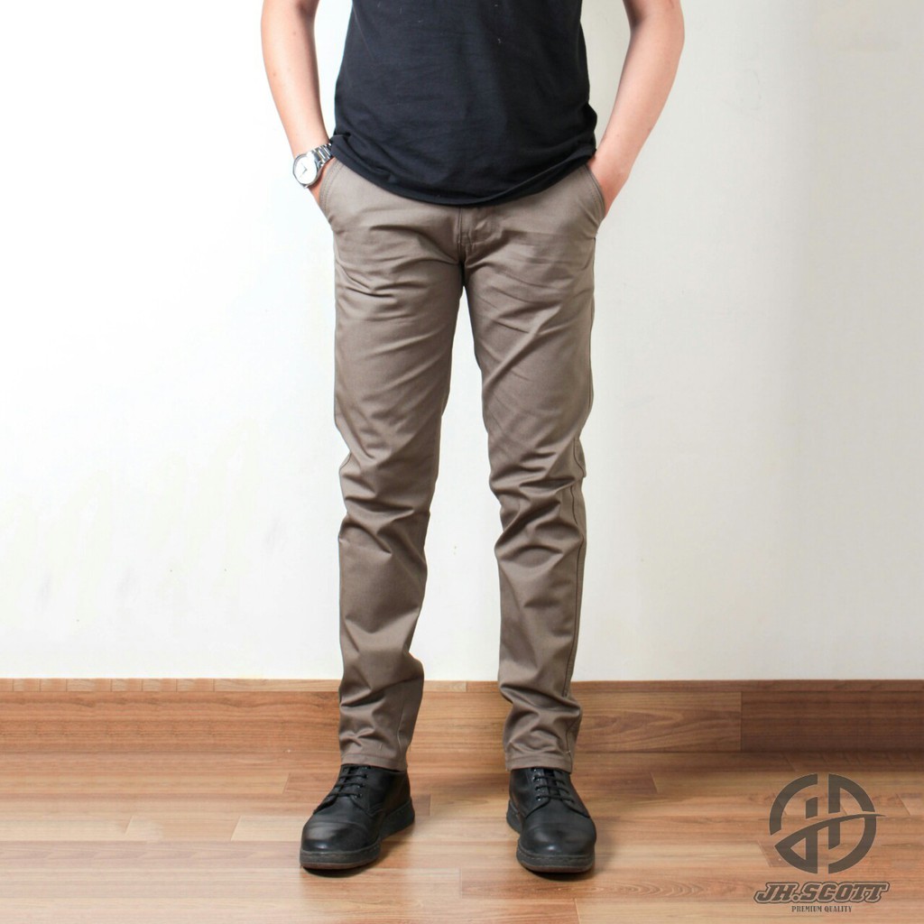 Celana Chino Pria Panjang / setara Erigo Chino Pants Original SlimFit Premium Quality
