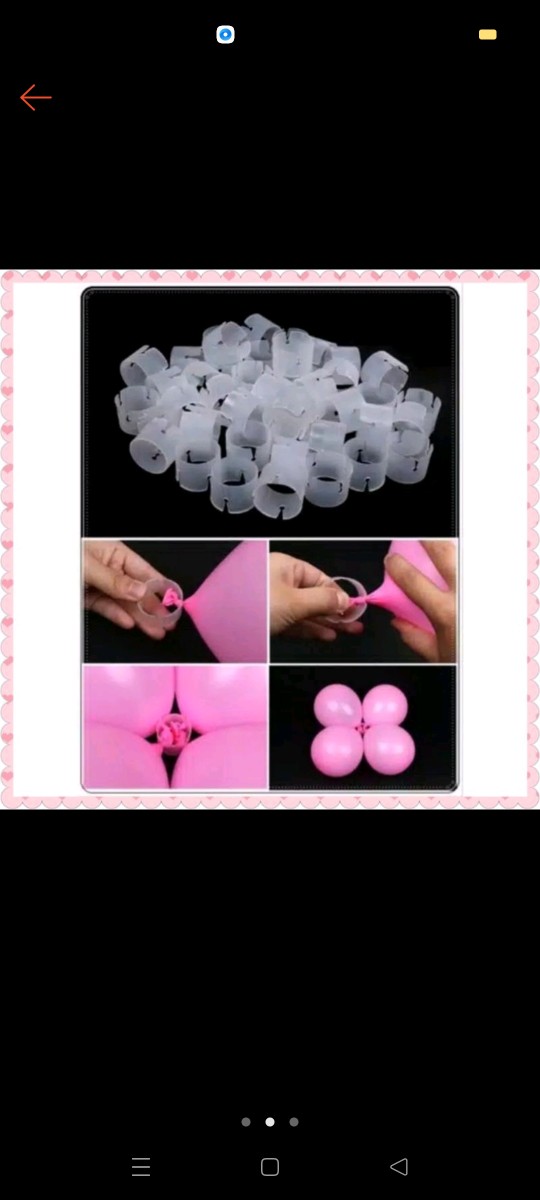 Anulus Balon Stand Bulat Murah