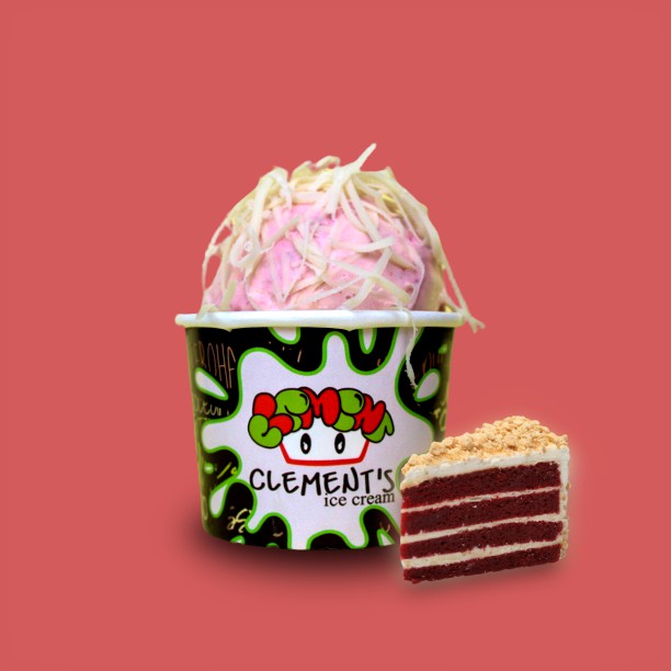 

Red Velvet Cheese Ice Cream