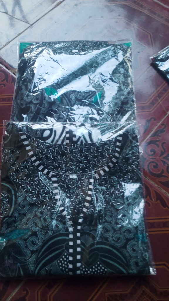 Maura Couple - Sania Ruffle Batik Couple | Batik Couple Modern | Baju Batik Couple