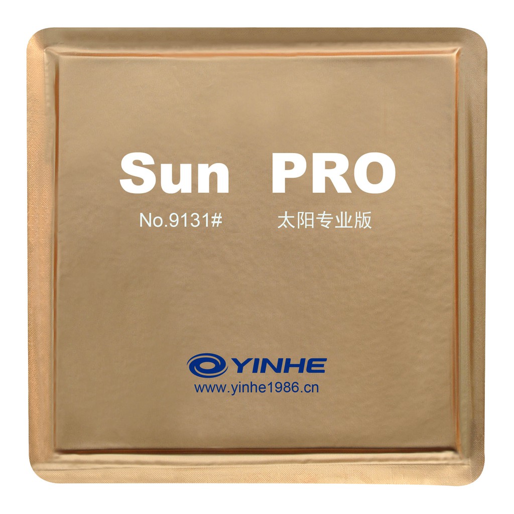 Yinhe Sun Pro Karet Rubber Bet Bat Pingpong Tenis Meja Spon Soft & Medium