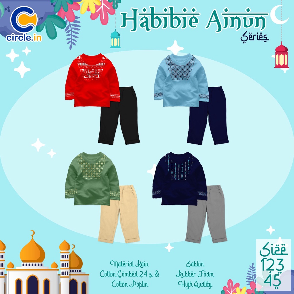 Setelan Baby Habibie By Circle.In
