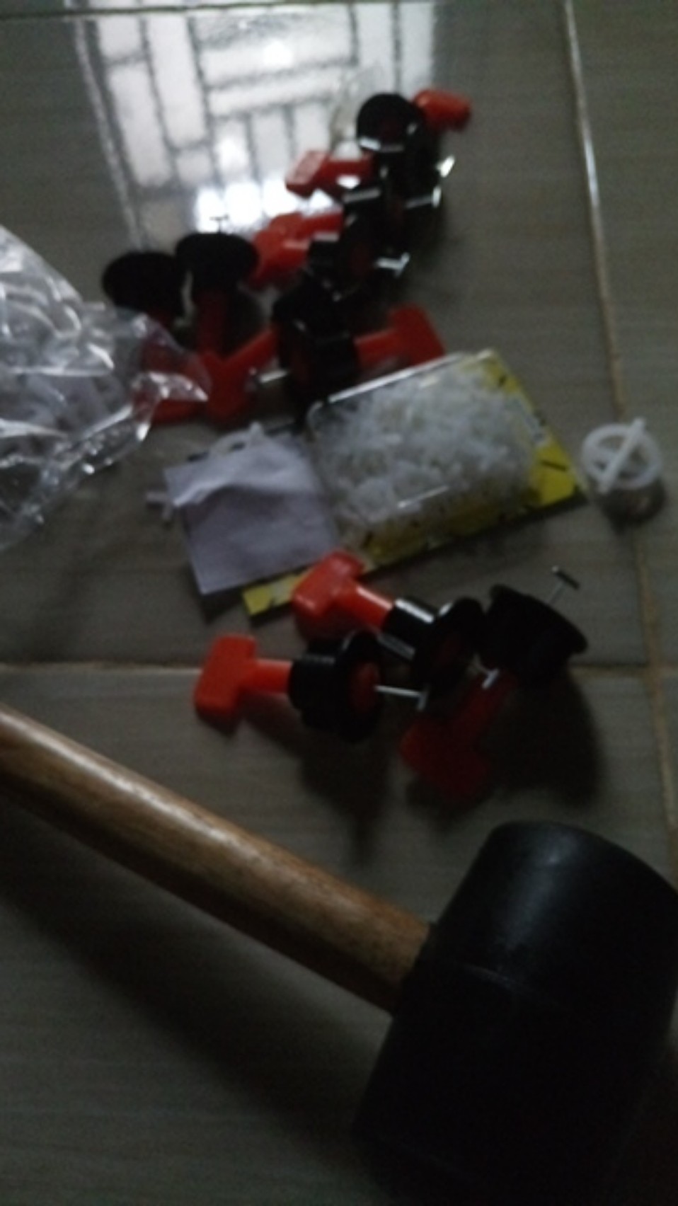 Tile Spacer Circle Cross Nat Keramik Model Lingkaran Plus