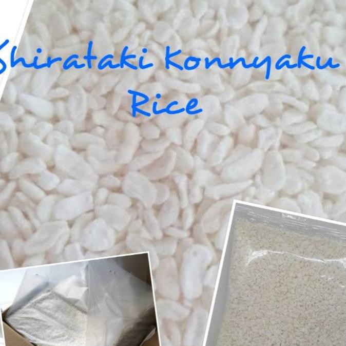 

Ketofriendly Low Carbs Shirataki Konnyaku Rice / Beras Shirataki Uk 1Kg