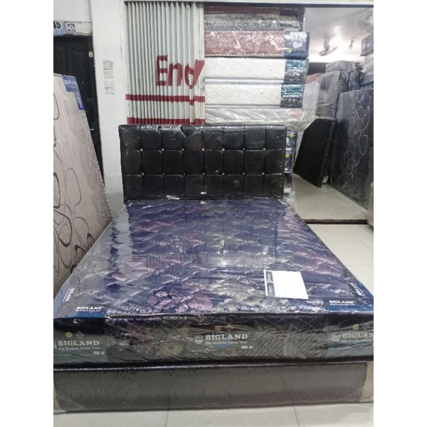BIGLAND SPRINGBED SET DIVAN & SANDARAN DELUXE 180X200