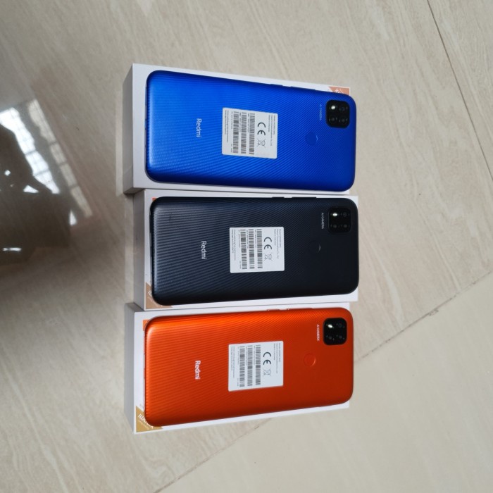 [ Hp / Handphone ] Hp Xiaomi Redmi 9C 4/64Gb Fullset Mulus Net Bekas / Second / Seken / 2Nd