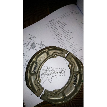 kampas rem rx king cobra rx king lawas tua original japan