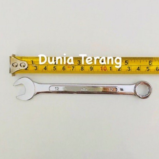 Kunci Ring Pas ATS 12 mm - Kunci Kombinasi 12mm - Combination Spanner