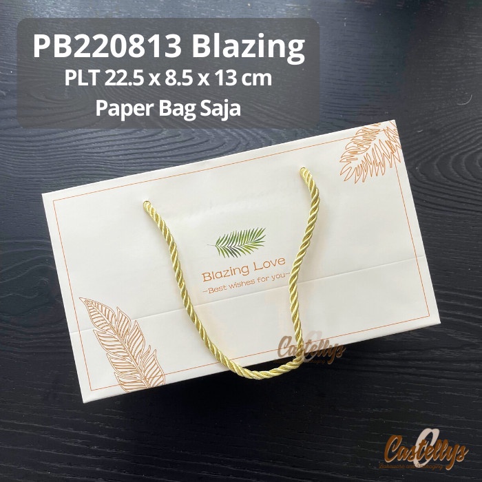 

PB220813 Paper Goodie Bag Blazing Tas Hampers Lebaran dll