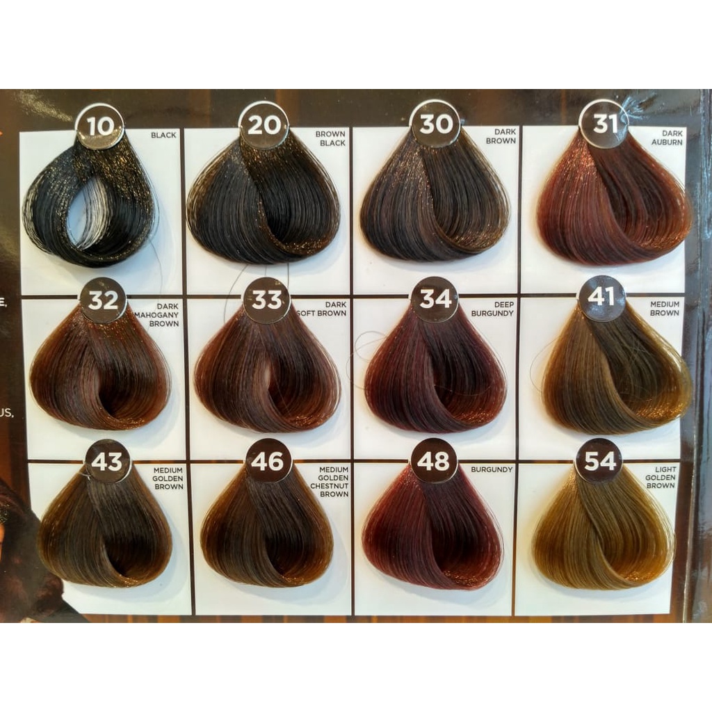 REVLON colorsilk hair color/cat rambut