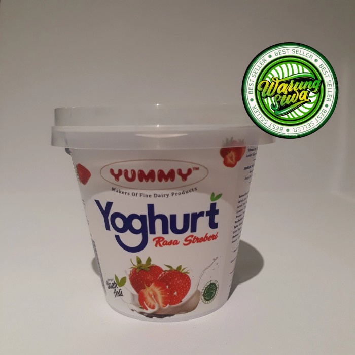 

yummy yoghurt fruit strawberry 100gr