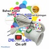 Fiting Gantung Kabel 3m dan 5m Saklar On/Off ( Tahan Panas)