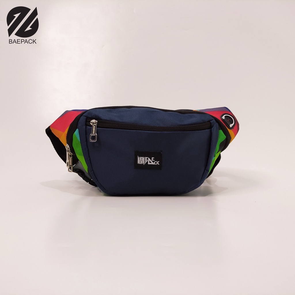 Tas Pinggang dan Selempang Loreng Baepack / Waist bag pria / Original Baepack