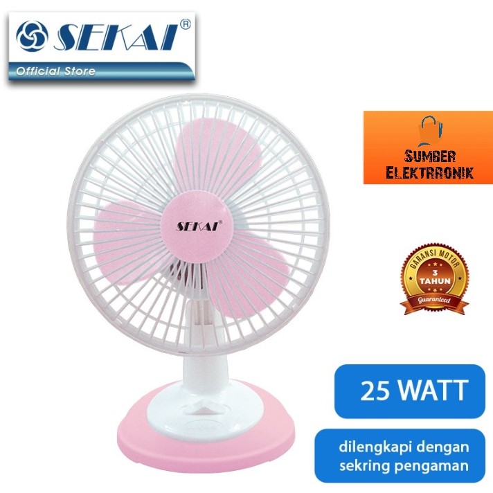 Sekai Desk Fan DFN 606 - 6 inch