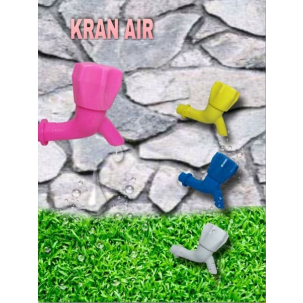 Kran air / keran Air Taman Plastik model Engkol / Kran Air Model Mahkota Taman Shengwei Murah