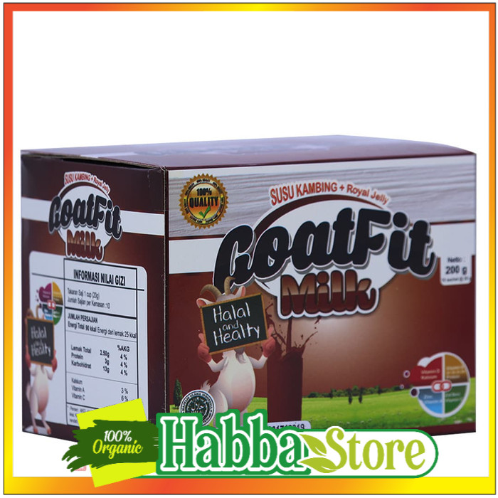 

Susu Kambing Etawa Goatfit Milk COKLAT ISI 10 Sachet - Goat Fit - Original Produk