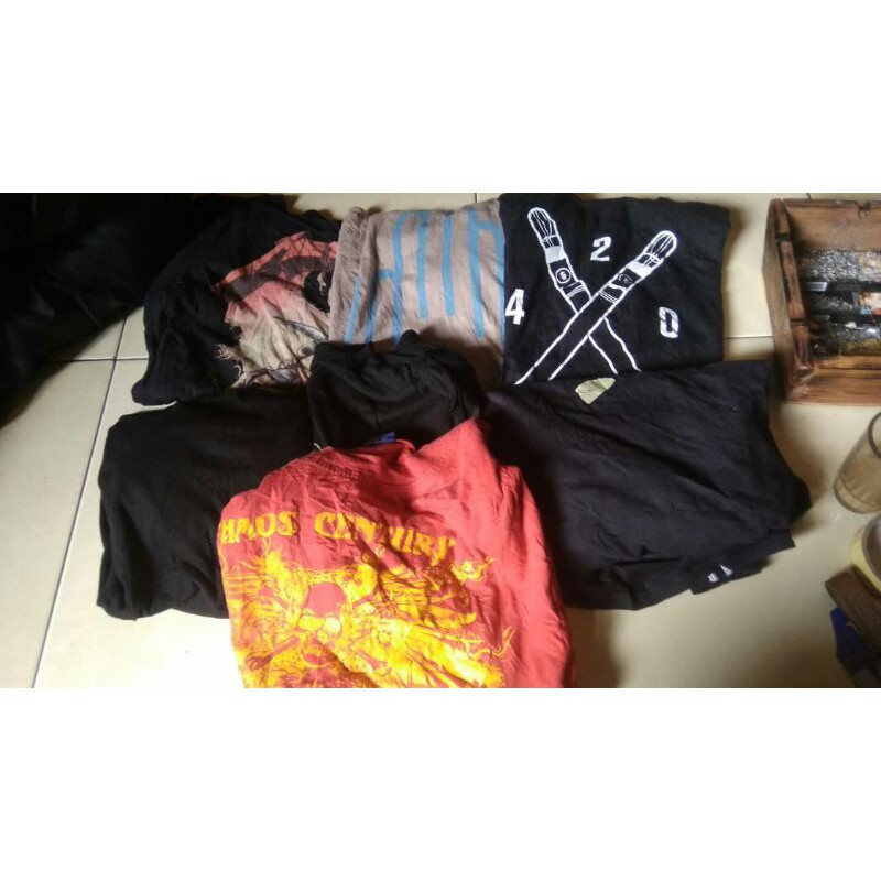 Borongan kaos 6pcs