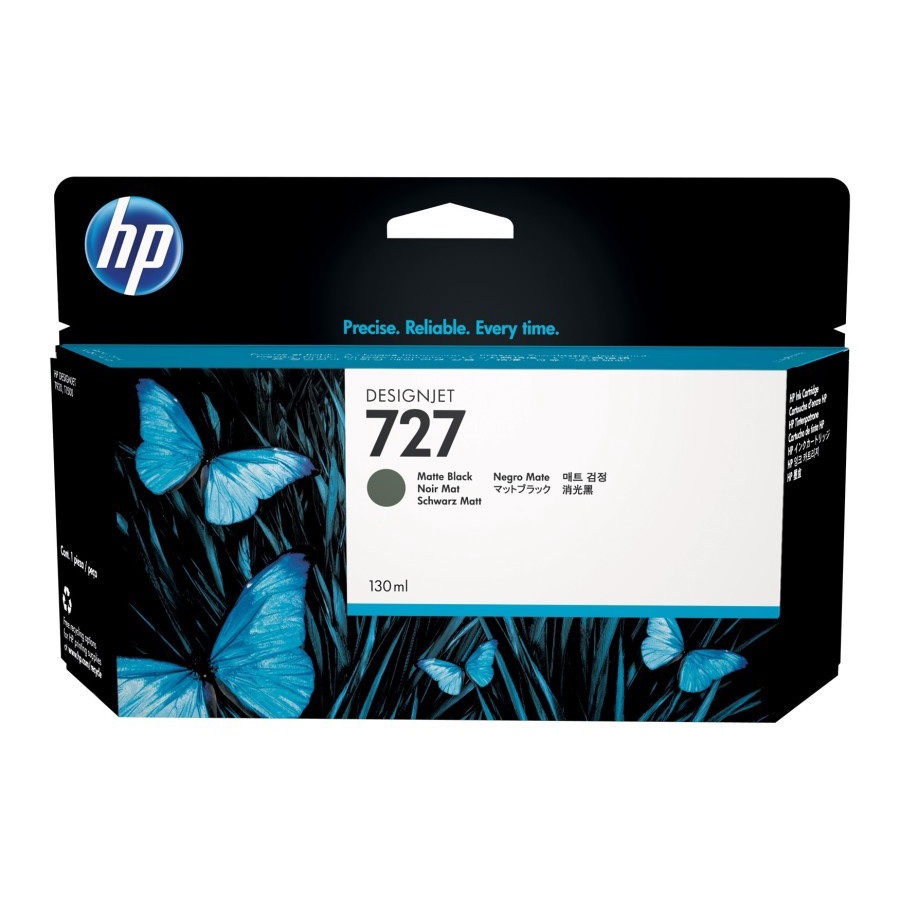 Cartridge Tinta HP 727 Matte Black 130 ml - B3P22A