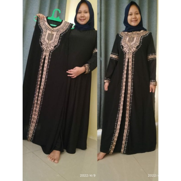 Abaya turki/Gamis abaya turki rompi/abaya terbaru