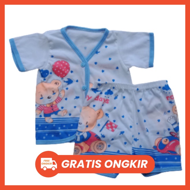 BAJU BAYI LENGAN PENDEK// BAJU BAYI LENGAN PENDEK