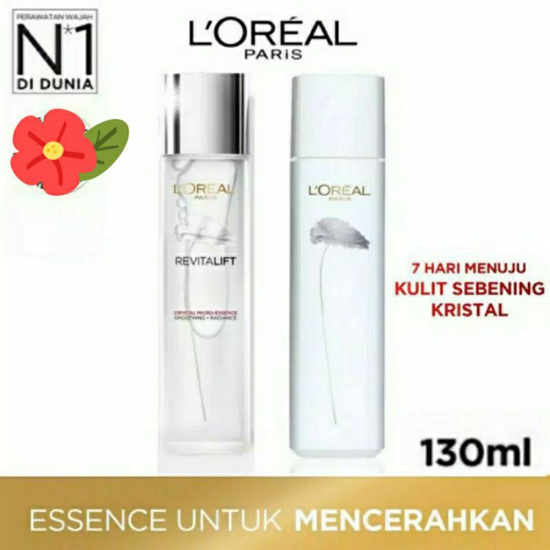 Loreal Paris Revitalift Crystal Micro Essence Limited Edision - 130 ml - 65 ml  22ml L'oreal Paris