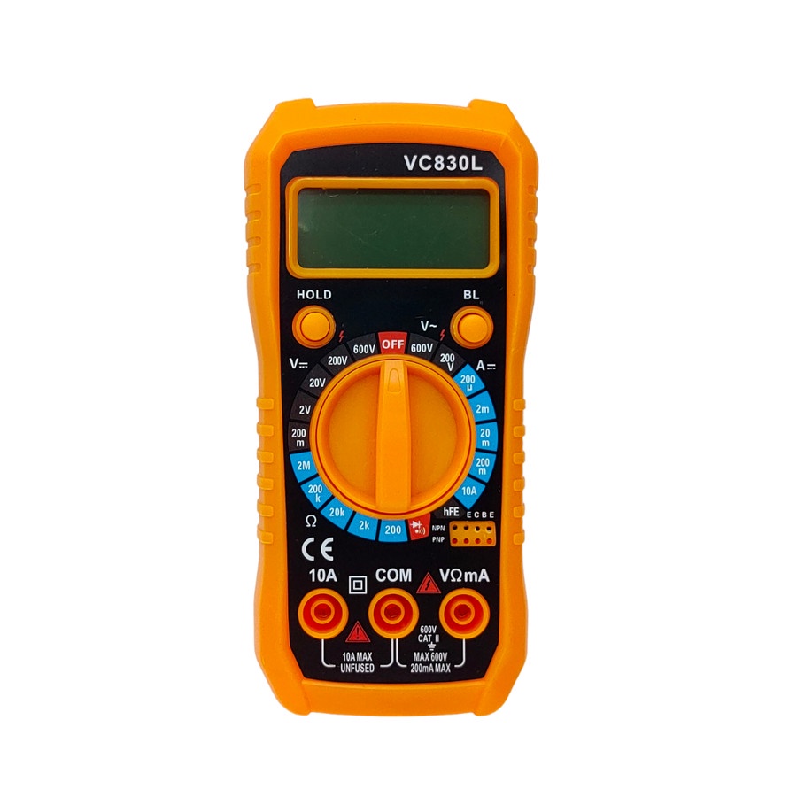 Multimeter Digital Ac Dc Voltage VC830L