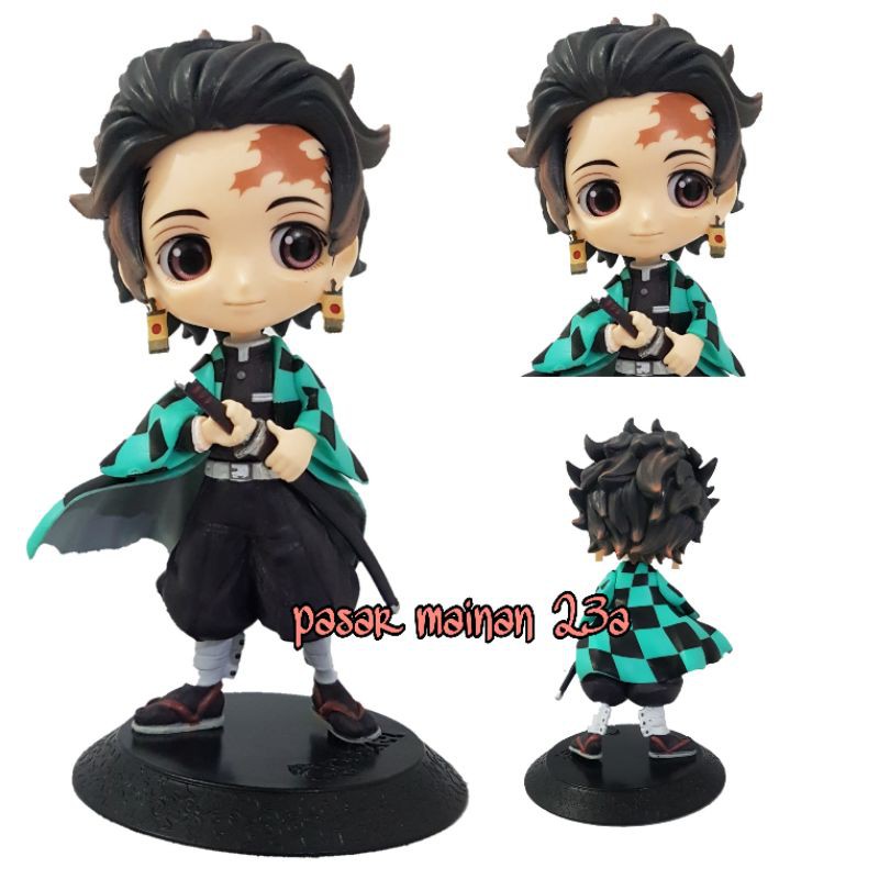 Figure Q Posket Kimetsu No Yaiba Demon Slayer Tanjirao Nezuko Terbaru-figure demon slayer