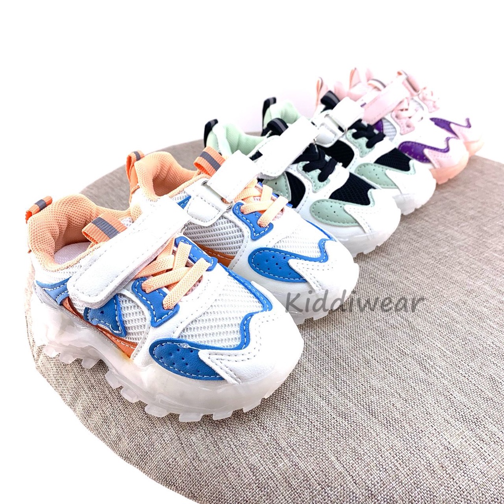 (Kiddiwear)Sepatu Sneaker anak / Sepatu Anak Casual Import Usia 1-5 Tahun MBK03