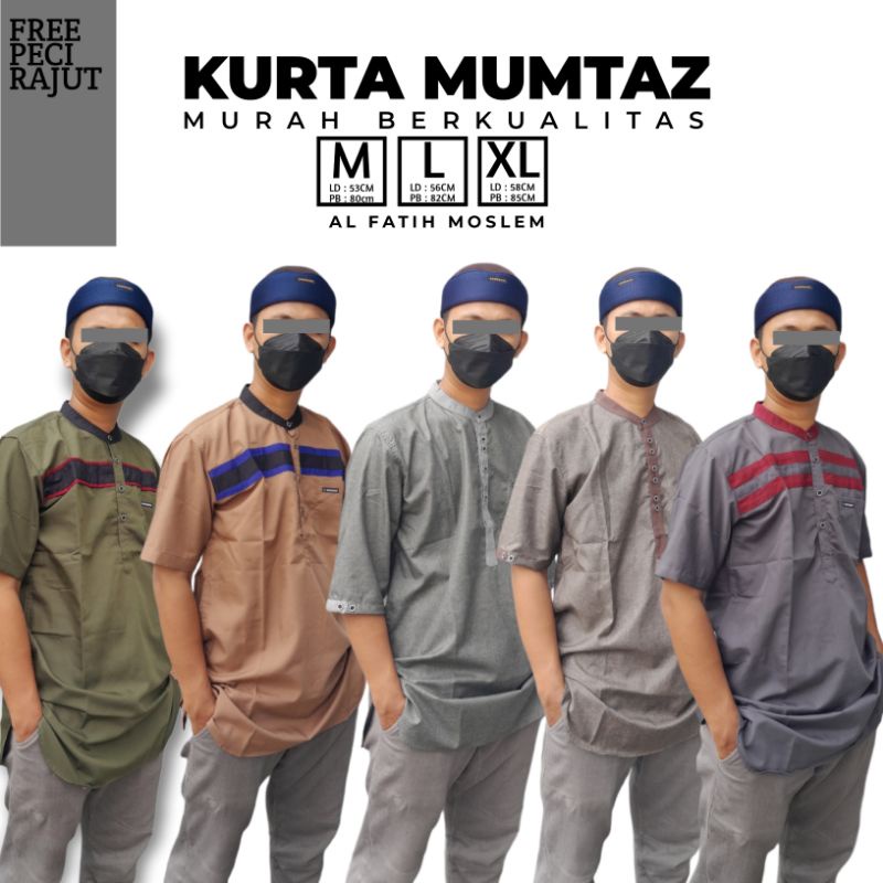 KOKO KURTA MUMTAZ Lengan pendek termurah
