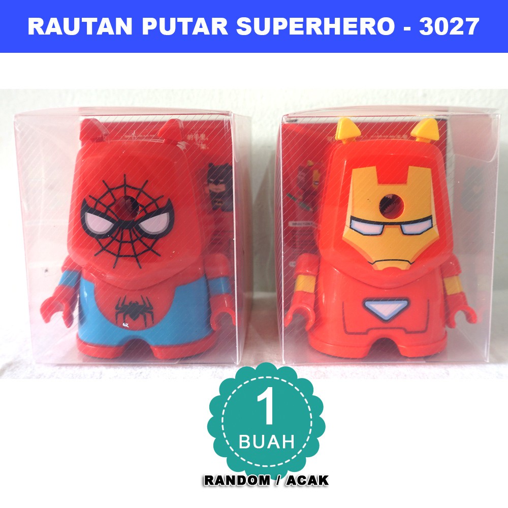 

Serutan putar SUPERHERO - rautan putar SUPERHERO - 3027