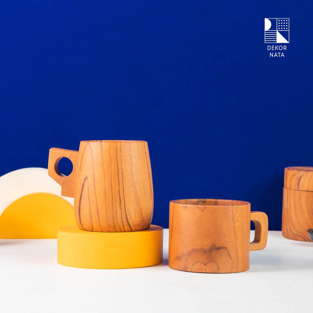 

Dekornata Cangkir Kayu / Wooden Cup / Cangkir kayu Jati