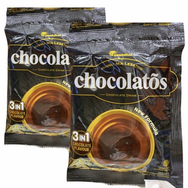 Chocolatos 3 in 1 Sachet 26gr