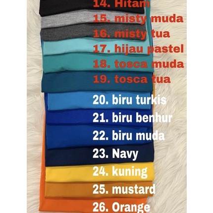 Best Product FSC7V Kaos polos Vneck wanita big size jumbo XXL lengan panjang 79 Laris