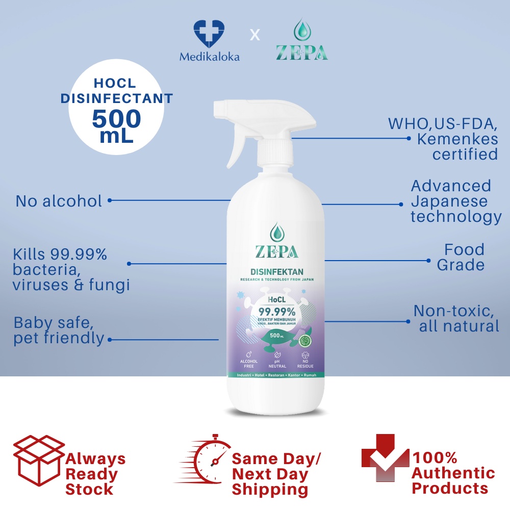 Disinfectant + Trigger HOCl 500mL