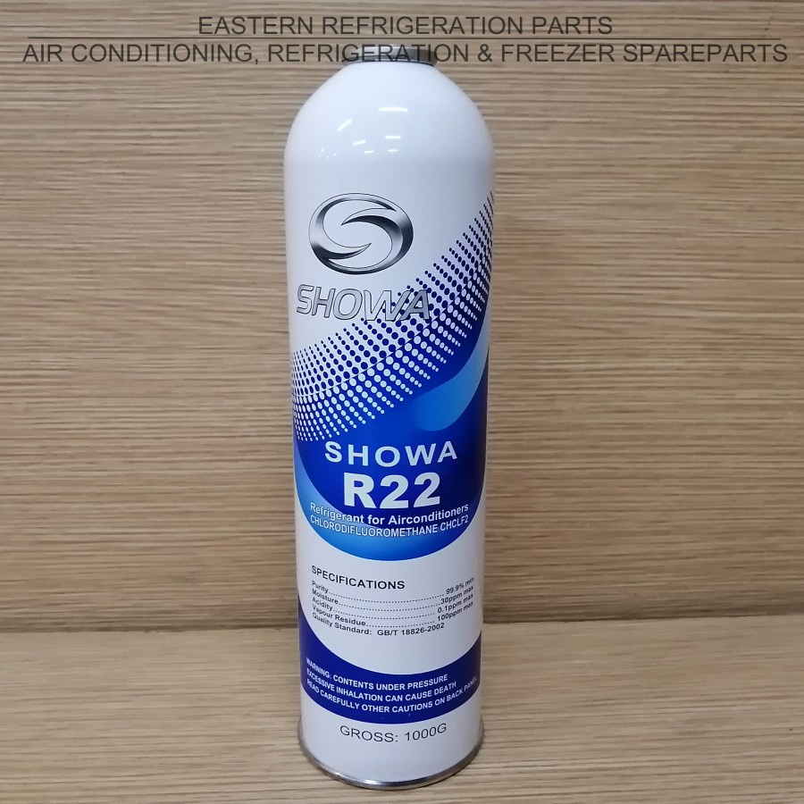 PREON R22 R 22 SHOWA KALENG REFRIGERANT PREON AC KALENG ISI 1KG MINI