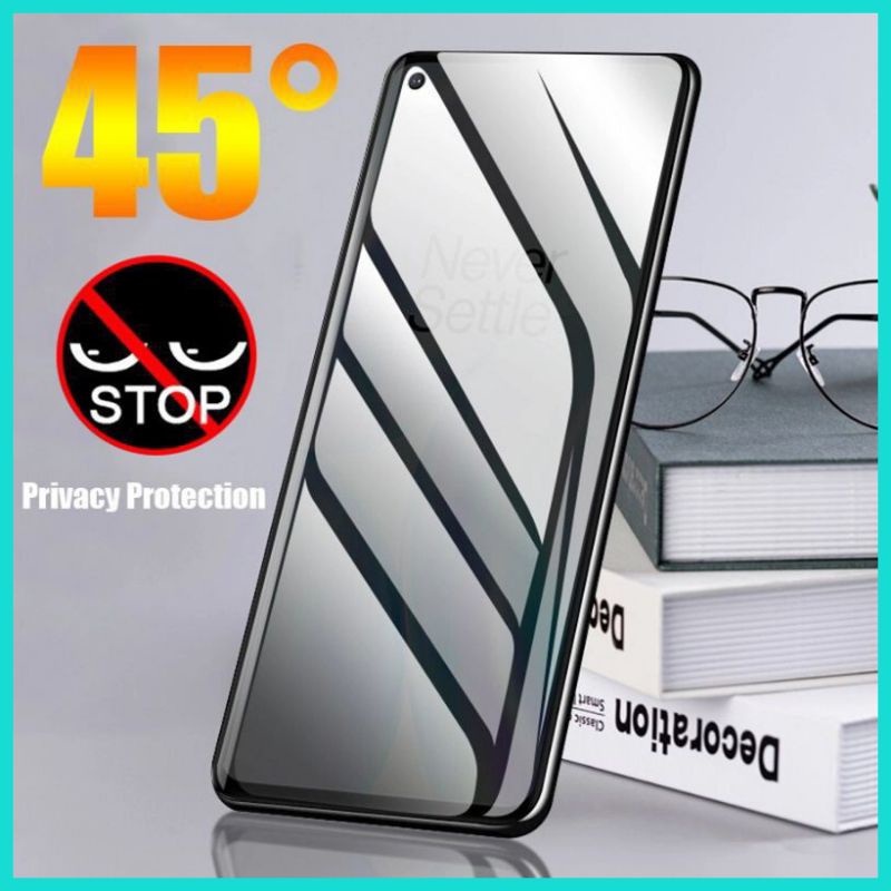 Tg Full Anti Spy Redmi Note 9 Note 9 Pro Note 9s Note 9T Note 9 Pro Max Tempered Glass
