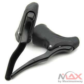 Handle Rem Sepeda Bike Brake Lever Aluminium 22.2 - 23.8mm CBL-09 Warna Hitam